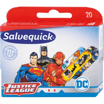Salvequick Justice League 3 rozmery 20 ks