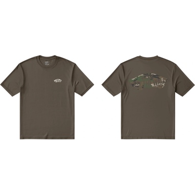 Vans Double Standard Fill SS Tee Hnedé