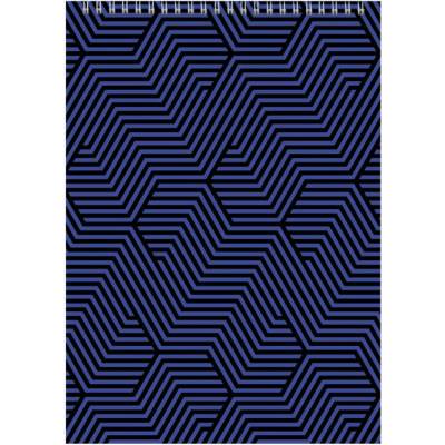 Бележник Delta A4 48л. Каре Син (A4 48)