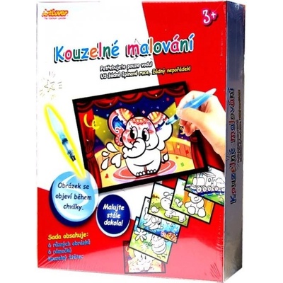 Kouzelné malování vodou 6 obrázků v krabici – Hledejceny.cz