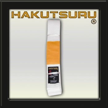 HakutsuruEquipment Opasok Biely so Žltými koncami - Kōhai