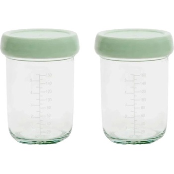 Badabulle Комплект стъклени купички Badabulle - 2 броя, 220 ml (B004307)