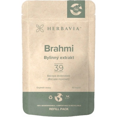 Herbavia BRAHMI Bacopa drobnolistá Bylinný extrakt 60 kapslí