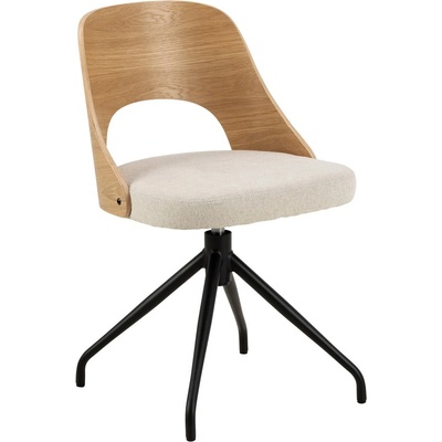 Actona Бежов/естествен трапезен стол Lucy - Actona (0000105594)