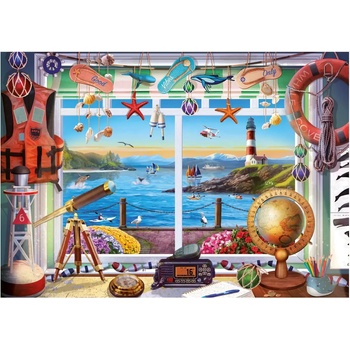 Educa - Puzzle Vida en el Puerto - 1 000 piese