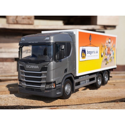 EMEK kamión SCANIA R500 skriňová nadstavba
