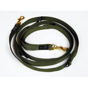 K9 Thorn Сваляща се каишка с предна дръжка, маслина (0039/20.OLV)