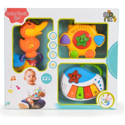 Moni Toys Бебешки музикален комплект Baby rock star (103878)