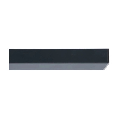 Nosník Zn+PVC antracit, délka 200 cm, 60x40 mm