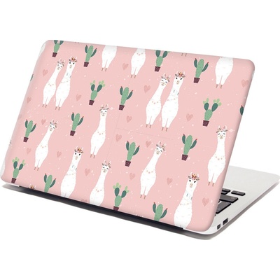 Sablio Samolepka na notebook - Lama a kaktusy