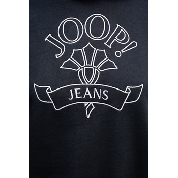 JOOP! Памучен суичър Joop! в черно с качулка с апликация 30046176 (30046176)