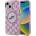 KARL LAGERFELD IML Monogram Karl & Choupette Head MagSafe Калъф за iPhone 15 Plus - розов (3666339285036)