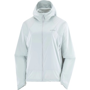 Salomon Дамско ветрозащитно яке Salomon Women's Outwind Full Zip Jacket Windproof jacket - Pearl Blue (118-0419-0213)