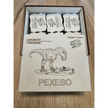 Image 1 of Danson - Puzzle Drevené pexeso Dinosaury - 1 - 39 piese