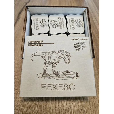 Danson - Puzzle Drevené pexeso Dinosaury - 1 - 39 piese