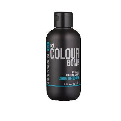 Colour Bomb Aqua Turquoise semi permanent colouring 250ml - Clear (Transparent)