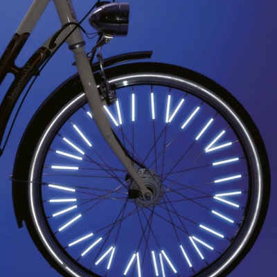 Reflexné tyčky na bicykel 12 ks