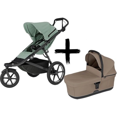 Thule Kombinovaný Urban Glide 3 2026 MIST GREEN Magnetic Buckle+korba Tinted Taupe