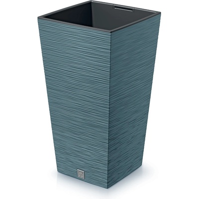 Prosperplast Květináč FURU SQUARE 26,5 cm skandinávská modrý