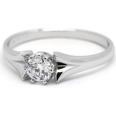 Klenoty Budín Luxusní diamantový zásnubní prsten s diamantem libovolná J 28846 17