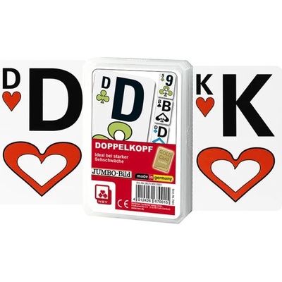 NSV Карти за игра с големи символи Jumbo (50 карти) (7005)