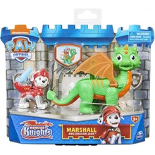 SPIN MASTER PAW PATROL RYTÍŘI s drakem Marshall