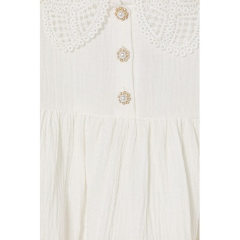 Jamiks Детска памучна рокля Jamiks MOSSI (MOSSI.org.Suki.JLI040.G)