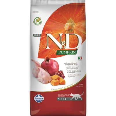 N&D cat GF PUMPKIN Neutered Quail 5 kg