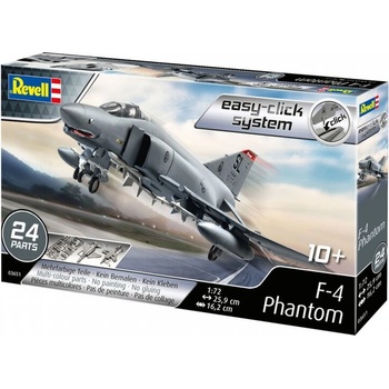 Revell Сглобяем модел, Revell, Американски изтребител F-4 Phantom, 24 части (R03651)