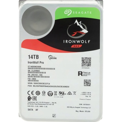 Seagate IronWolf PRO 14TB, ST14000NE0008
