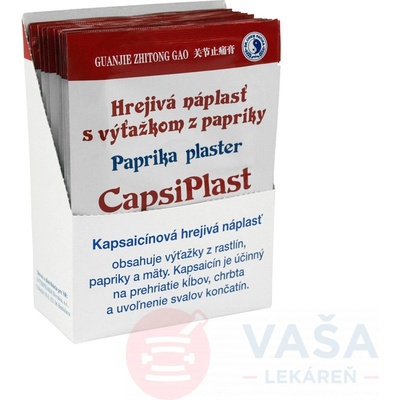 CapsiPlast hrejivá náplasť s paprikou 2 ks