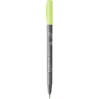 STAEDTLER Флумастер Staedtler Pigment Brush 371, лайм 530 (31656-А-ЛАЙМ)