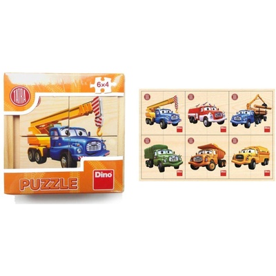 Dino - Puzzle Drevené puzzle Tatra - 1 - 39 piese
