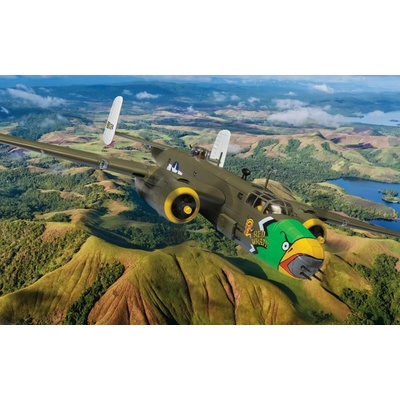 Corgi B-25D Mitchell USAAF 345th BG 498th BS Air Apaches #41-30024 Red Wrath Dobadura New Guinea 1944 1:72