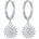 Silenti Jewelry Сребърни обеци "Лъч