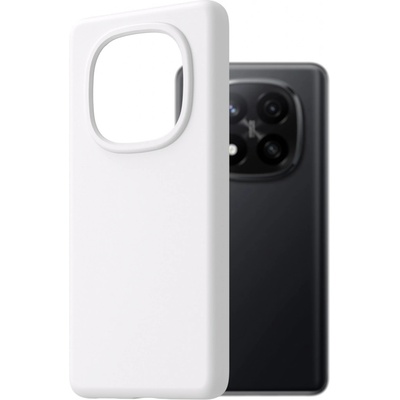 AlzaGuard Premium Silicone Case pro Xiaomi Redmi Note 14 Pro+ bílý AGD-PCS446W