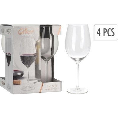 Kinekus Sklenice na červené víno 4 x 540 ml