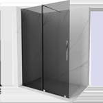 Mexen Velar плъзгаща се душ стена Walk-in 150 x 200 см, графит 8 мм, хром - 871-150-000-43-01 (871-150-000-43-01)