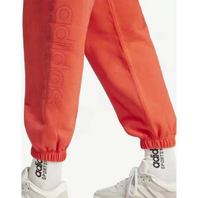 Adidas All Seasons Fleece Graphic Pants Red