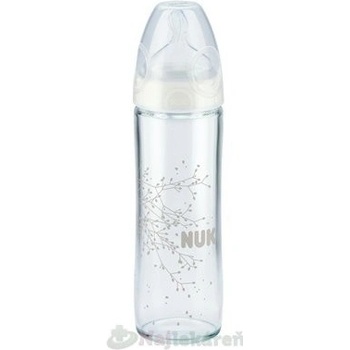 NUK FC sklo Love dojčenská biela 240ml