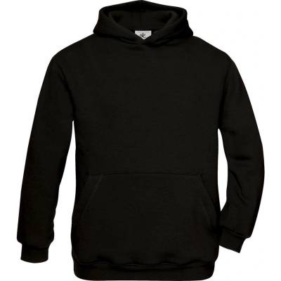 B&C dětská mikina s kapucí Hooded /kids black