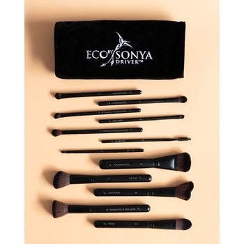 Eco by Sonya Luxusná sada 12 make-up štetcov Vegan Brush Collection