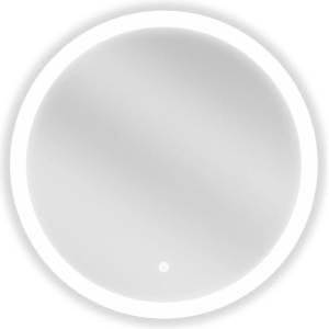 Mexen Oro осветено кръгло огледало за баня, 60 см, LED 6000K, анти-пара (9824-060-060-611-00)
