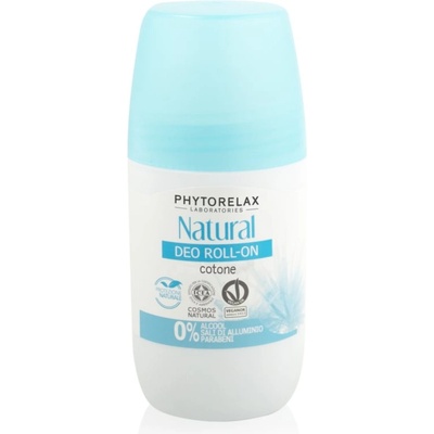 Phytorelax Laboratories Natural дезодорант рол-он без съдържание на алуминиеви соли 50ml