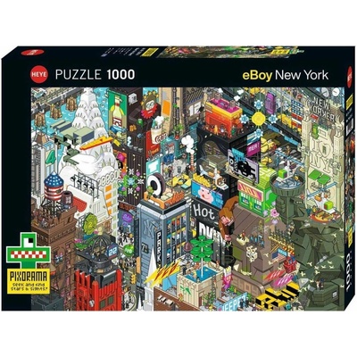 Heye Newyorské pátrání 1000 dílků