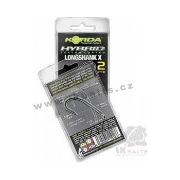 Korda Long Shank X vel.2 10 ks
