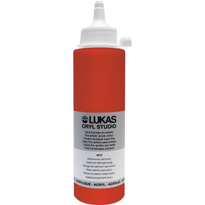 LUKAS Cryl Studio АКРИЛНА боя Cadmium Red Light (Hue) 250 ml 1 бр (46720250)