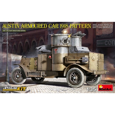Miniart Austin Armoured Car 1918 Pattern. Ireland 1919-21. British Service. Interior Kit 1:35