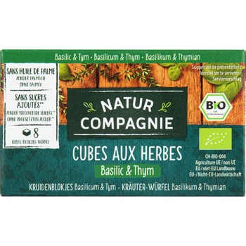 Natur Compagnie Bio Bujon bylinkový kostky bazalka tymián 80 g