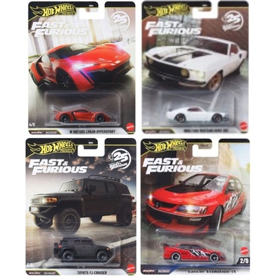 HOT WHEELS PREMIUM FAST & FURIOUS 25. výročie 3/5 1994 Honda del Sol